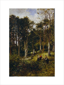 Landscape (Four Figures in a Wood)
