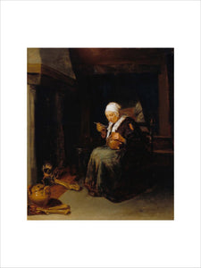 Old Woman Eating