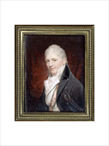Miniature portrait of Sir Peter Francis Bourgeois