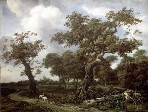 A Wood near The Hague, with a view of the Huis ten Bosch