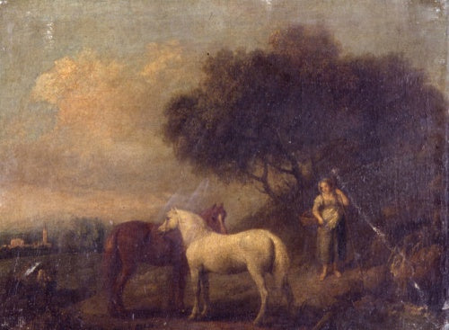 Landscape with Horses