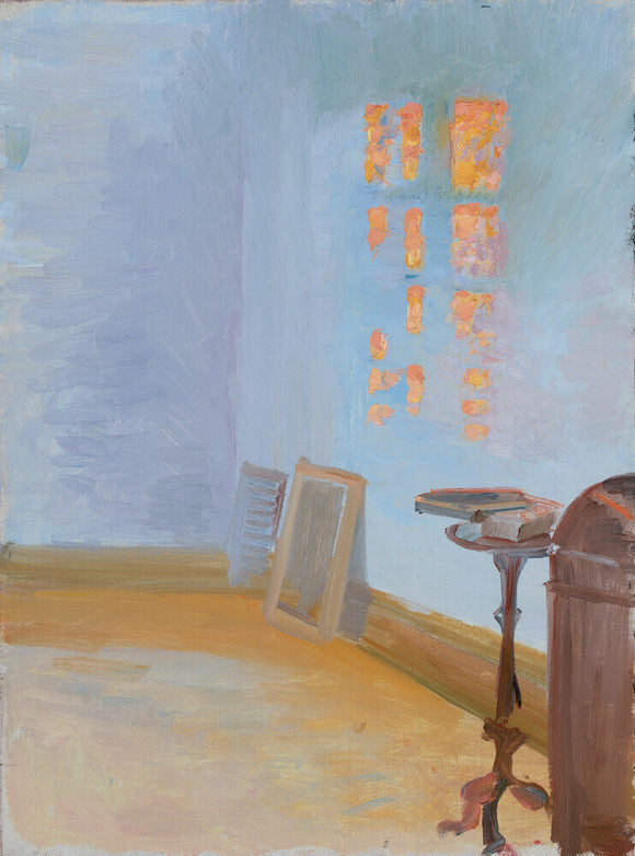 Evening Sun in the Artist’s Studio at Markvej, c.1913