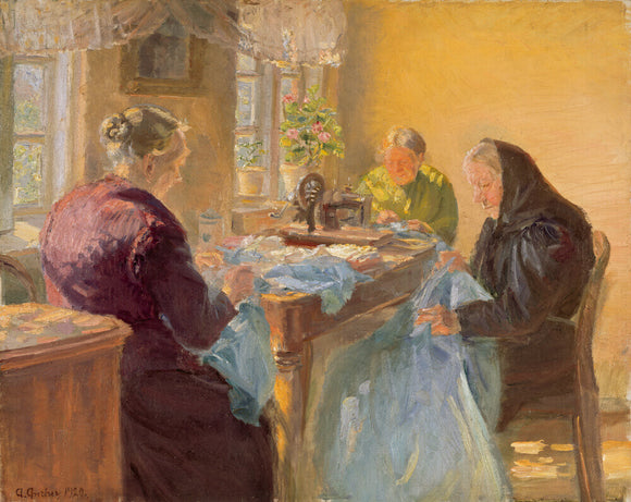 Three Old Seamstresses, 1910