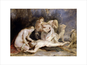Venus mourning Adonis