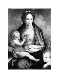 Madonna and Child with St John