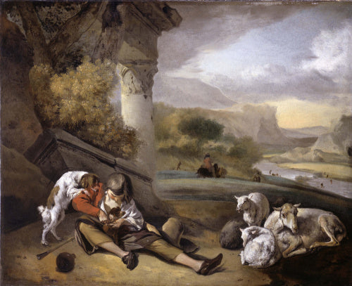 Landscape with Shepherd Boy