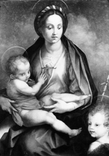 Madonna and Child with St John