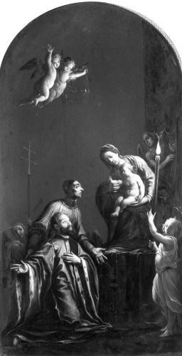 The Madonna with St. Lorenzo Giustiniani and a Venetian Nobleman